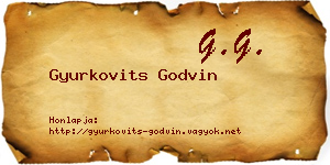 Gyurkovits Godvin névjegykártya
